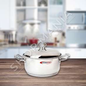 HOMESTYLE - TENXHERE INOKSI ME KAPAK - 24CM