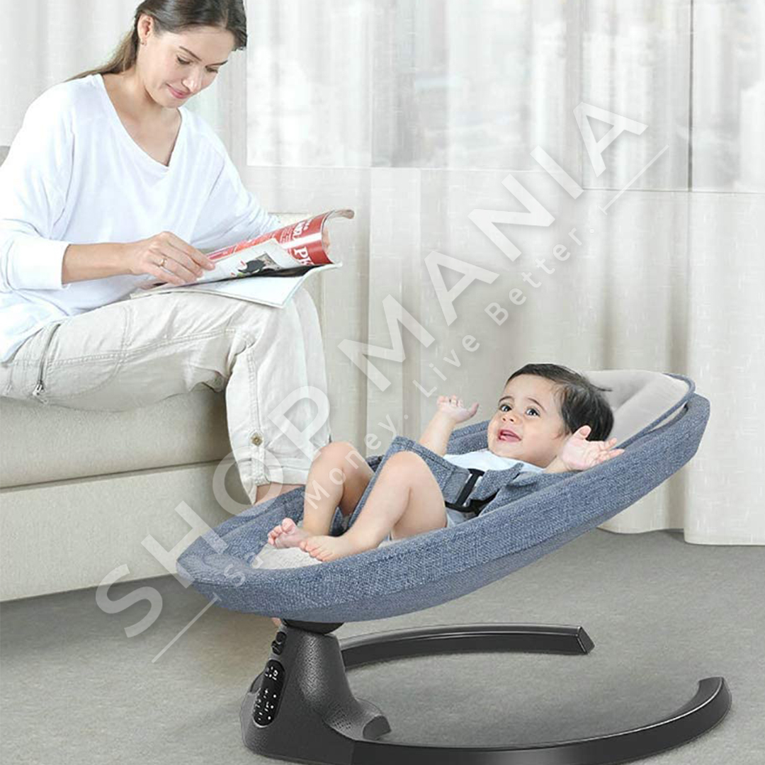 RELAKS ME LEKUNDJE ME MUZIKE & BATERI 0-3VJEC "BABY SWING BOUNCER CHAIR" - PD-B03