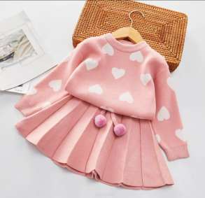 SET ME PULOVER DHE FUND PER VAJZA - KDSH-68