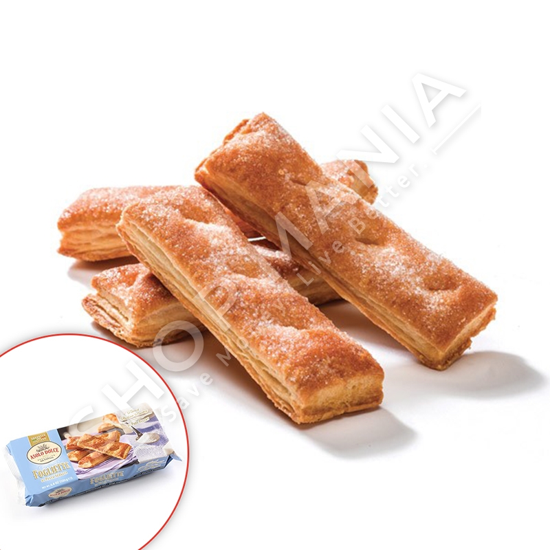 ASOLO DOLCE - PETE SFOLIATE TE SHEQEROSURA "FOGLIETTE " - 125G