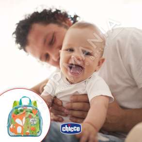 CHICCO - SET ME CANTE DHE SERVIS USHQIMI PER FEMIJE (2 PJATA & LUGE, PIRUN)  +18 MUAJ
