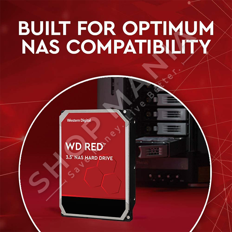 RED - HARD DISK RED HDD WD 4 TB 3.5" WD40EFRX