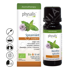 PHYSALIS - VAJ ESENCIAL PER STIMULIMIN E TRETJES 10ML "SPEARMINT MENTHA SPICATA"