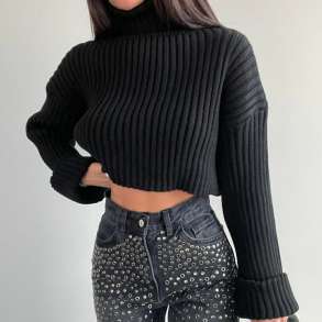 PULOVER CROP TOP - SHKS-29