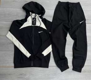 KOSTUM "NIKE" ME BLUZE ME ZINXHIR DHE TUTA - TR-423