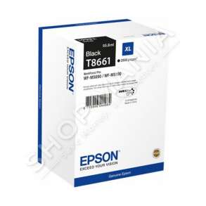 EPSON - KARTUÇË ME BOJË NGJYRË E ZEZË C13T866140 T8661 RRETH 2500 FAQE 55.8ML XL