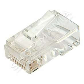 ALL STRONG - LIDHES RJ45 MALE UTP CAT 6 - ALS-NP-5