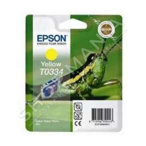 EPSON - KARTUÇË ME BOJË NGJYRË E VERDHË C13T03344010 T0334 17ML