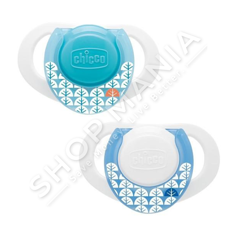 CHICCO - BIBERON FALLCO SILIKONI "PHYSIO COMPACT" - 2 COPE, +0 MUAJ