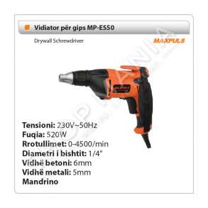 MAXPULS - VIDIATOR GIPSI 520W ( ES 50 )