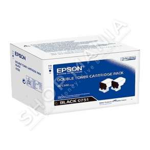 EPSON - MULTIPACK NGJYRË E ZEZË C13S050751 0751 KONFEKSION DYSH RRETH 7.300 FAQE PËR ARTIKULL, A0X51ED