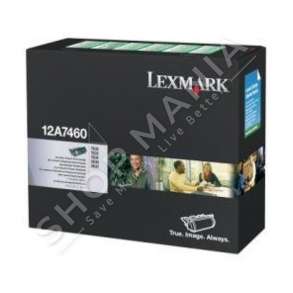 LEXMARK - ORIGJINALE TONER NGJYRË E ZEZË 12A7460 RRETH 5000 FAQE I RIPËRDORSHËM