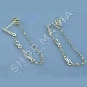 VATHE ARGJENDI ME GURE TE VEGJEL ZIRKONI