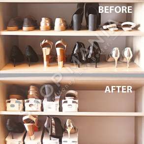 ORGANIZUES PER KEPUCE "SHOES ORGANIZER SET DE 6 AVANT"