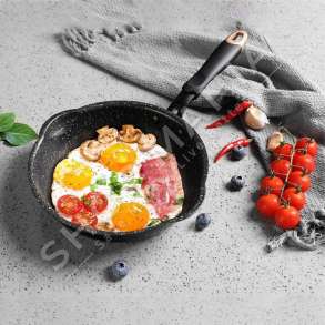 AMERCOOK - TIGAN ME VESHJE GRANITI 26CM "KOREA GOLD" - 850001892230