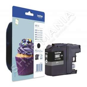 BROTHER - KARTUÇË ME BOJË NGJYRË E ZEZË LC123BK LC-123 DERI NË 600 FAQE
