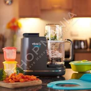 VITAL BABY - PAJISJE 3 NE 1 (STERILIZATOR, GATUES ME AVULL & BLENDER) "PREP & WEAN™" - DN-034