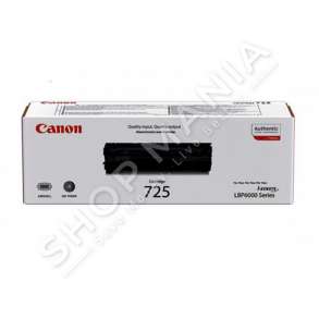 CANON - TONER NGJYRË E ZEZË 725BK 3484B002 CAPACITÀ 1600 FAQE