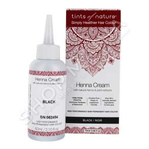 TINTS OF NATURE - KREM KENA "BLACK - 70ML" - 704326424990