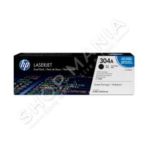 HP - MULTIPACK NGJYRË E ZEZË CC530AD 304A 2-PACK