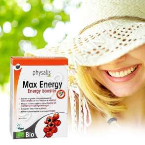 PHYSALIS - SUPLEMENT QE KONTRIBUON NE SHUMEFISHIMIN E ENERGJISE FIZIKE & PERFORMANCES MENDORE "MAX ENERGY" - 30 TABLETA