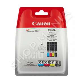 CANON -  VALUE PACK NGJYRË E ZEZË/NGJYRË E KALTËR/NGJYRË MAGENTA/NGJYRË E VERDHË CLI-521 PHOTO VALUE PACK 2933B010