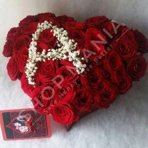 KOMPOZIM LULESH NE KUTI NE FORME ZEMRE