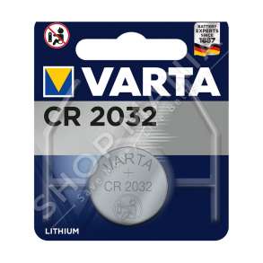VARTA - BATERI LITHIUM ELECTRONICS CR 2032, 3V