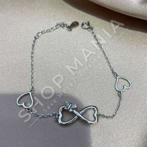 BYZYLYK ARGJEND ME GUR ZIRKONI '' FORME INFINITY & FLUTURE'' - KL-228