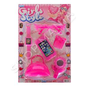 AKSESORE BUKURIE, SMARTWATCH & TELEFON LODER +3VJEC "GIRLS STYLE" - KET-250