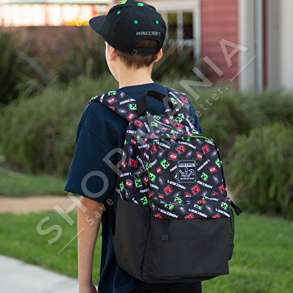 CANTE SHPINE "MINECRAFT SCATTER CREEPER 16" BLACK"