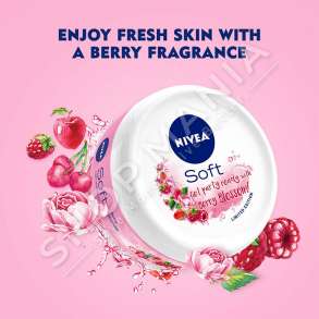 NIVEA - KREM HIDRATUES PER LEKUREN ME BORONICA TE KUQE "SOFT'' - 100ML