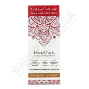 TINTS OF NATURE - KREM KENA "GOLDEN BLONDE - 70ML" - 704326425492