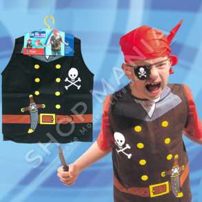 KOSTUM HALLOWEEN-I ME PIRATE PER FEMIJE 4-13 VJEC