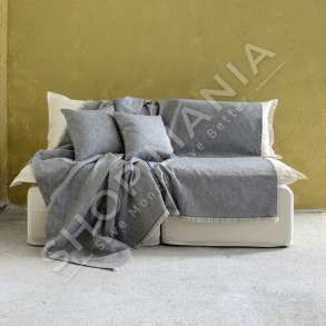 MBULESE DIVANI "CLIVIA GRAY" - 180X180CM