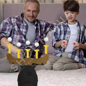 JZL - LOJE ARGETUESE ME SHENJESTRA & PISTOLETE +6VJEC "SHOOTING GAMES TARGET" - 3593