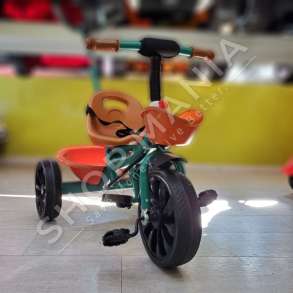 TRICIKEL ME PEDALE & KOSH TE PERPARME & TE PASME PER FEMIJE +3VJEC