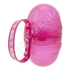 CHICCO - MBAJTESE BIBERONI E DYFISHTE +0MUAJSH "DOUBLE SOOTHER HOLDER PINK" - 8058664033072