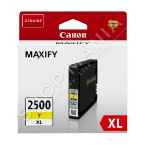 CANON - KARTUÇË ME BOJË NGJYRË E VERDHË PGI-2500Y XL 9267B001 KAPACITET 1520 FAQE 19.3ML