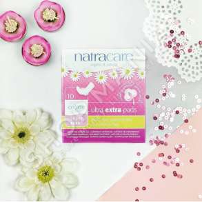 NATRACARE - PECETA HIGJIENIKE MUJORE ME PAMBUK ORGANIK "ULTRA EXTRA - SUPER" - 10 COPE