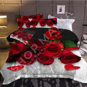 JORGAN DOPIO I BARDHE ME DIZENJO TRENDAFILI - 230x250CM