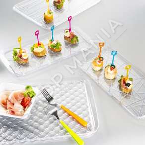 TESCOMA - TABAKA TRANSPARENTE 18X37CM "GLANCE" - 8595028402407