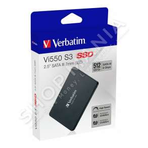 VERBATIM - HARD DISK I JASHTEM 2.5" 512 GB - SSD49352