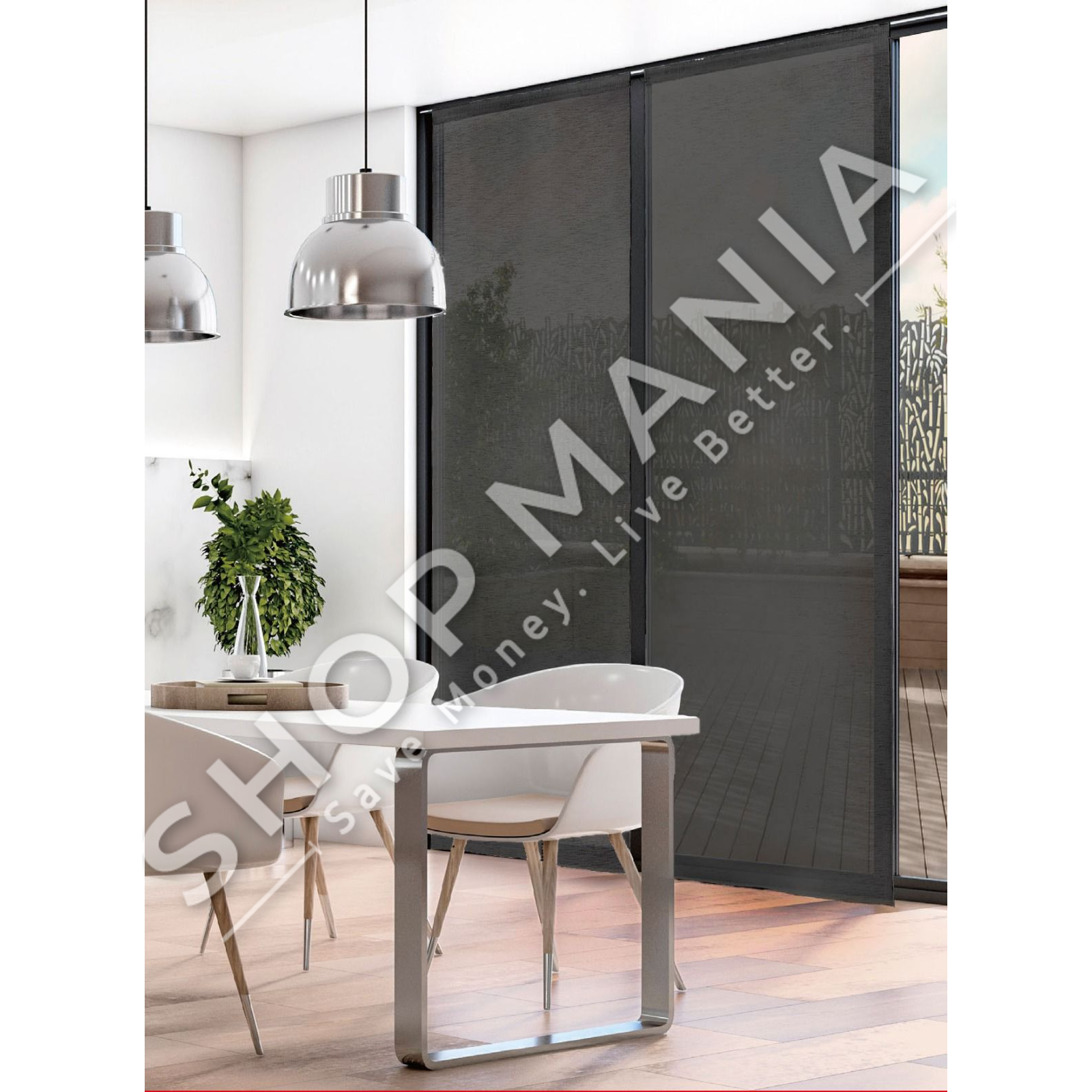 PERDE GRI E ERRET 140X290CM - 8023788039880