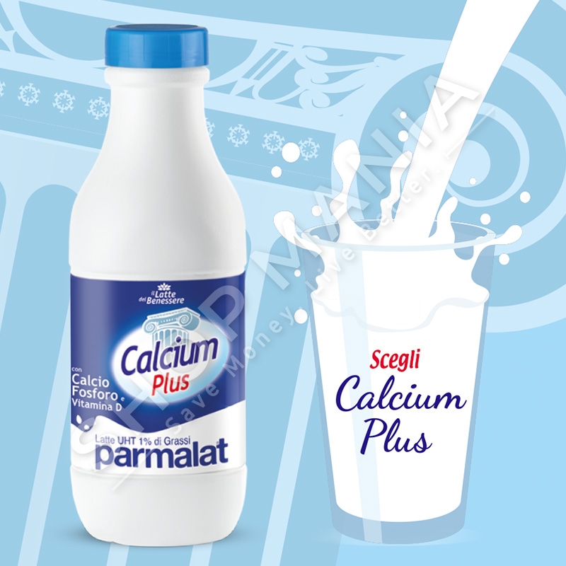 PARMALAT - QUMESHT ME 1% YNDYRE "CALCIUM PLUS" - 1L