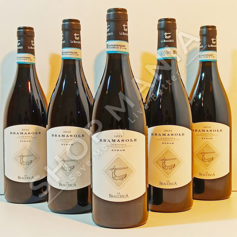 ANTINORI - VERE E KUQE "SYRAH BRAMASOLE - LA BRACCESCA 2012" - 750ML, 15% VOL.