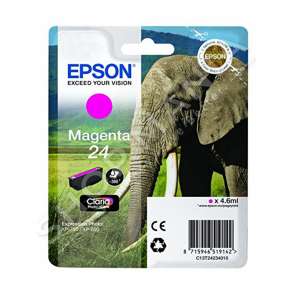 EPSON - KARTUÇË ME BOJË NGJYRË MAGENTA C13T24234010 T2423 RRETH 360 FAQE 4.6ML
