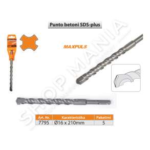 MAXPULS - PUNTO BETONI SDS-PLUS 24X450MM - MP7806