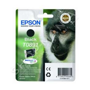 EPSON - KARTUÇË ME BOJË NGJYRË E ZEZË C13T08914011 T0891 RRETH 170 FAQE 5.8ML