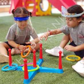 PILSAN - LOJE ARGETUESE ME RRATHE +3VJEC "RING TOSSING GAME" - 06-018